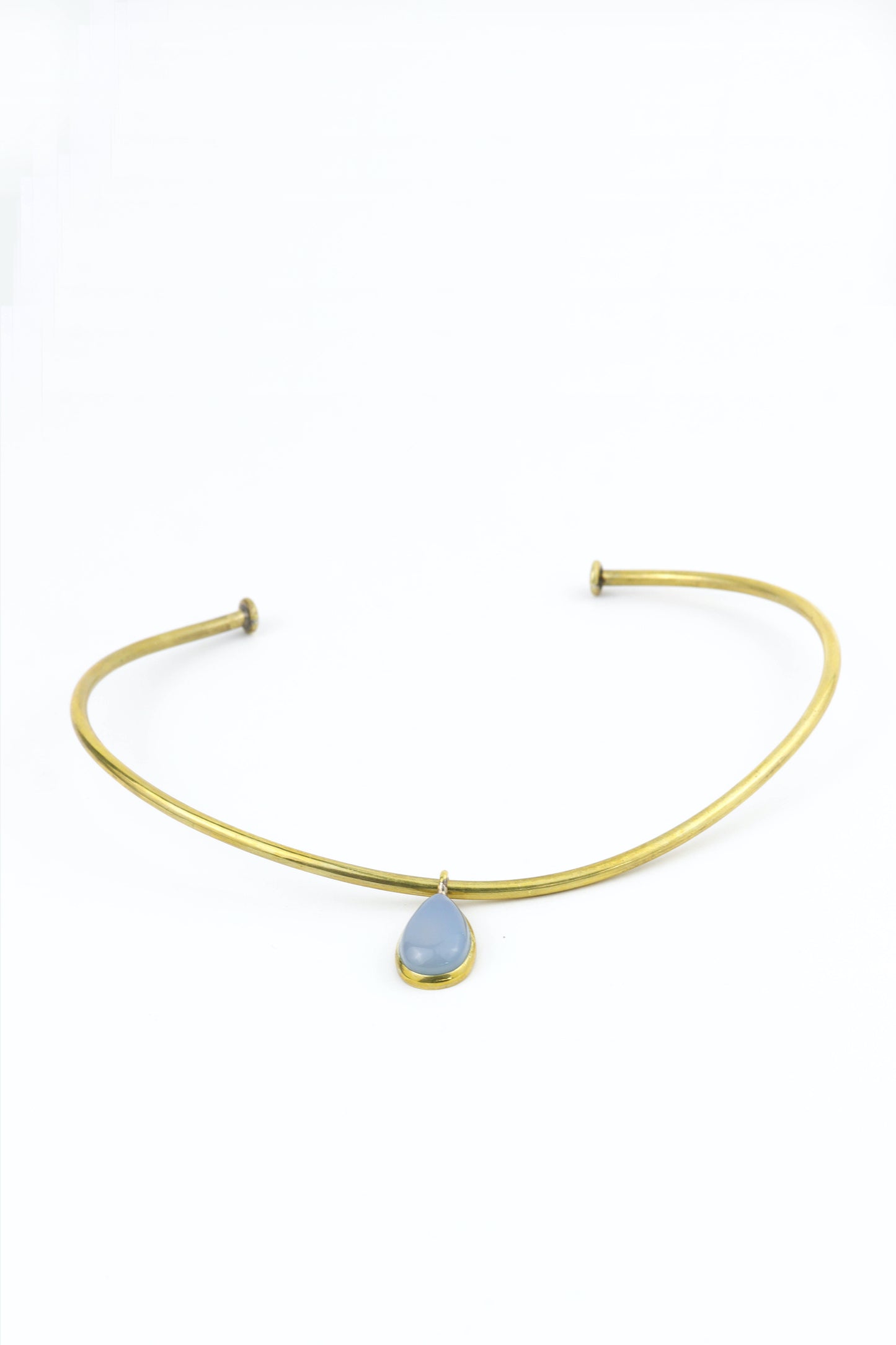 Choker Aguamarina